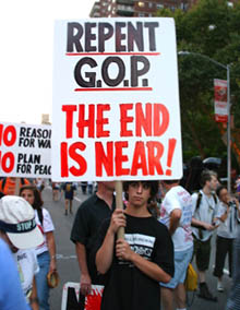 Repent GOP - The end is near