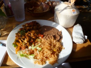 Vegan scramble at Rancho's